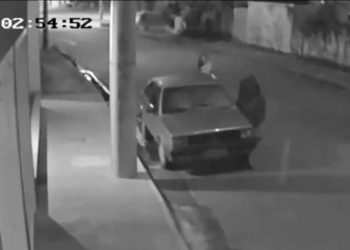 Imagens mostram trio furtando no Jardim dos Estados