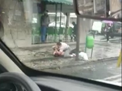 Vídeo mostra mulheres brigando no centro de Poços de Caldas
