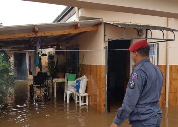 Chuva causa transtornos em Poços de Caldas