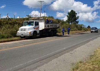 Rodovia do Contorno recebe operação tapa-buracos