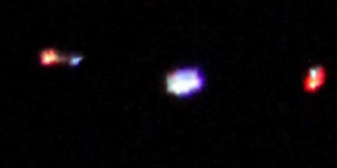 Imagem de luzes desconhecidas no céu de Poços são analisadas por ufólogo