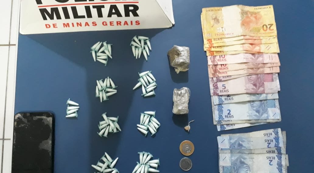 Menores são apreendidos por tráfico de drogas na Vila Rica em Poços