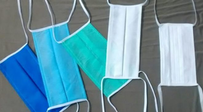 SOS participa de campanha e produz máscaras em troca de alimentos