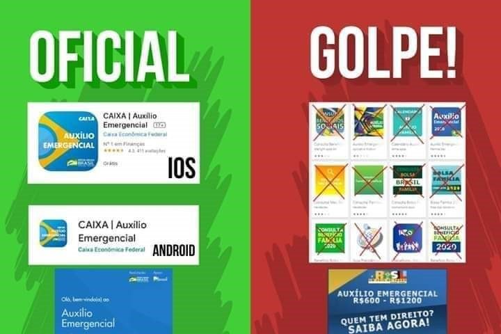 CUIDADO: golpe do auxílio emergencial faz vítimas em todo o Brasil pela internet