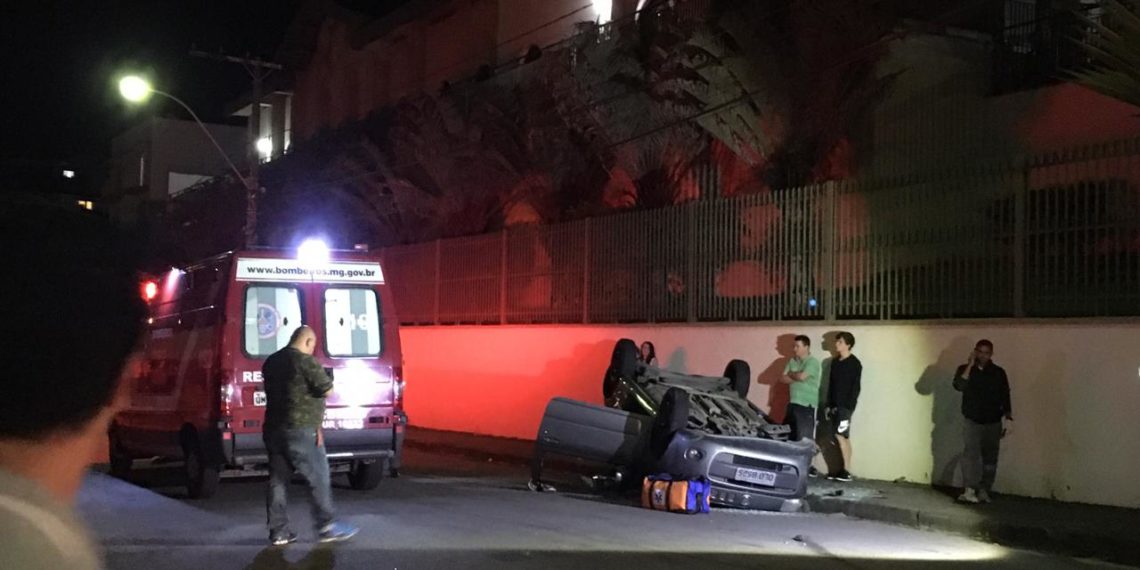 Motorista fica ferido em acidente no Jardim dos Estados