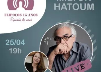 Flipoços organiza encontros virtuais com autores