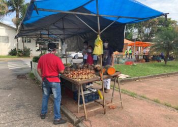 Feirantes e ambulantes do setor alimentício passarão por um curso antes de retomar às atividades