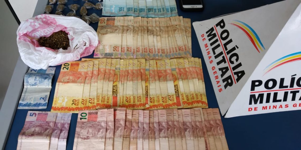 TRÁFICO DE DROGAS | Rapaz é preso com drogas e mais de dois mil em dinheiro
