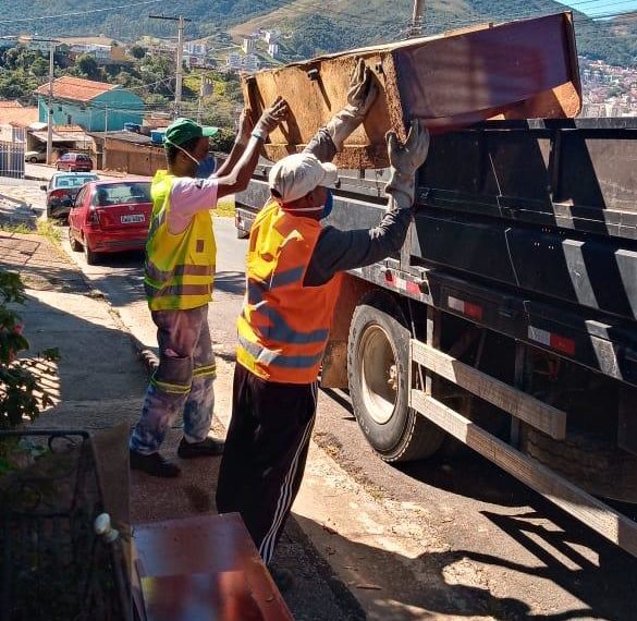 Serviço de cata-treco aumenta 40%  durante a pandemia de Covid-19