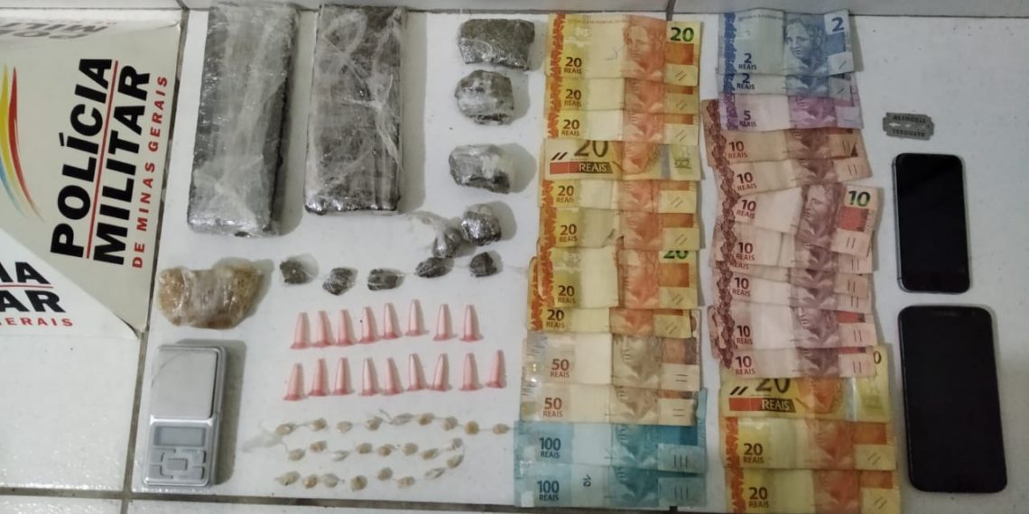 TRÁFICO DE DROGAS | Dois homens são presos e um adolescente apreendido em Poços de Caldas