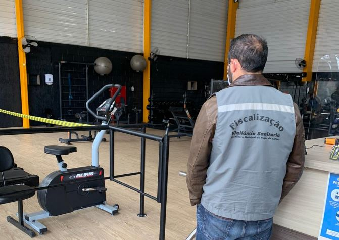 Academias de Poços de Caldas são fiscalizadas no 1º dia de reabertura