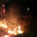 Bombeiros combatem incêndio próximo a Laranjeiras de Caldas