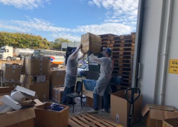 Receita Federal de Poços destrói mercadorias avaliadas em R$ 200 mil