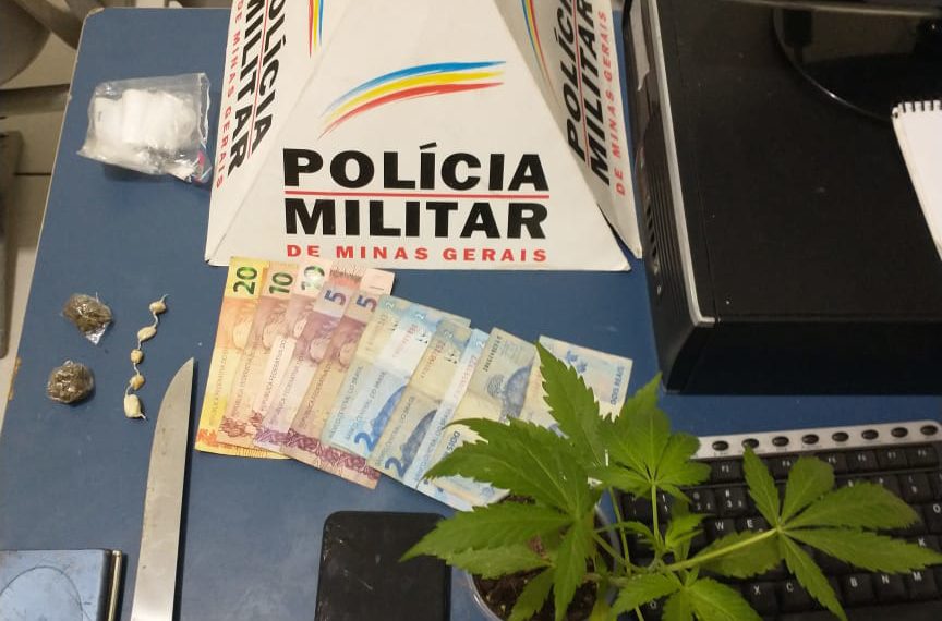 Adolescente é apreendido por tráfico de drogas em Poços de Caldas