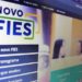 Parcelas do Fies já podem ser suspensas