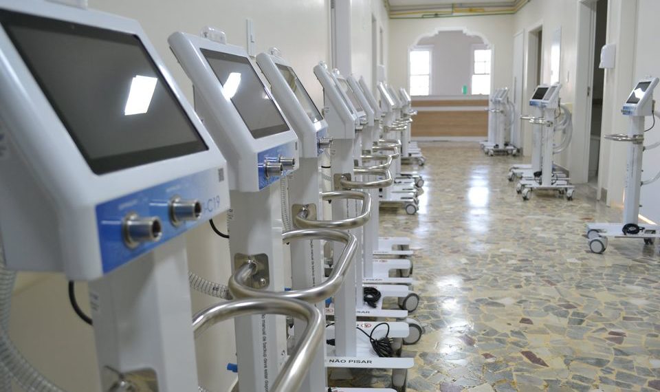 Santa Casa recebe os 25 respiradores doados pela Fiemg