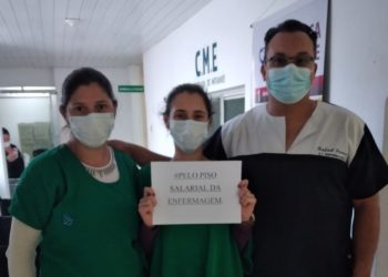 CALDAS | Enfermeiros pedem criação de piso salarial