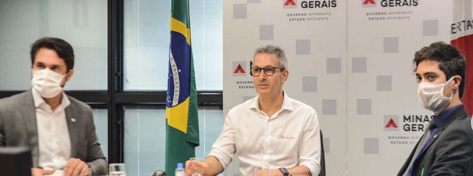 Governador participa de live para lançamento do projeto Desenvolve Minas