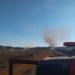 Bombeiros combatem incêndios, um deles no Aeroporto de Poços de Caldas
