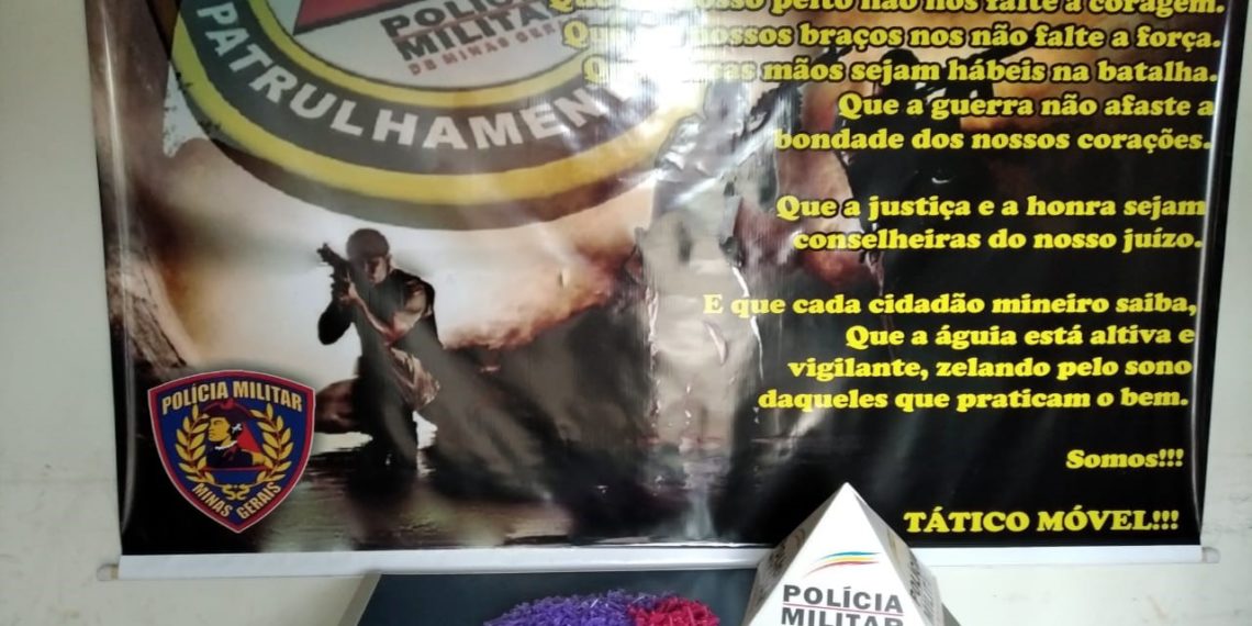 Polícia apreende drogas no Jardim Country Club