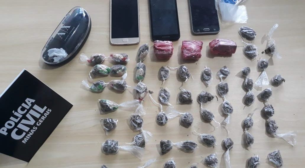 Homem é preso suspeito de tráfico de drogas em Poços de Caldas