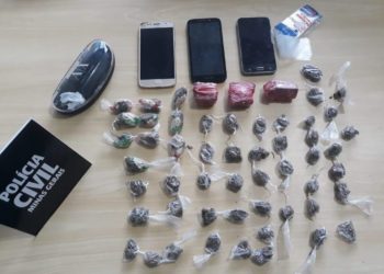 Homem é preso suspeito de tráfico de drogas em Poços de Caldas