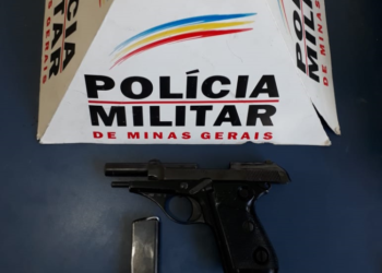 Após agredir esposa, homem é preso com pistola na zona oeste de Poços