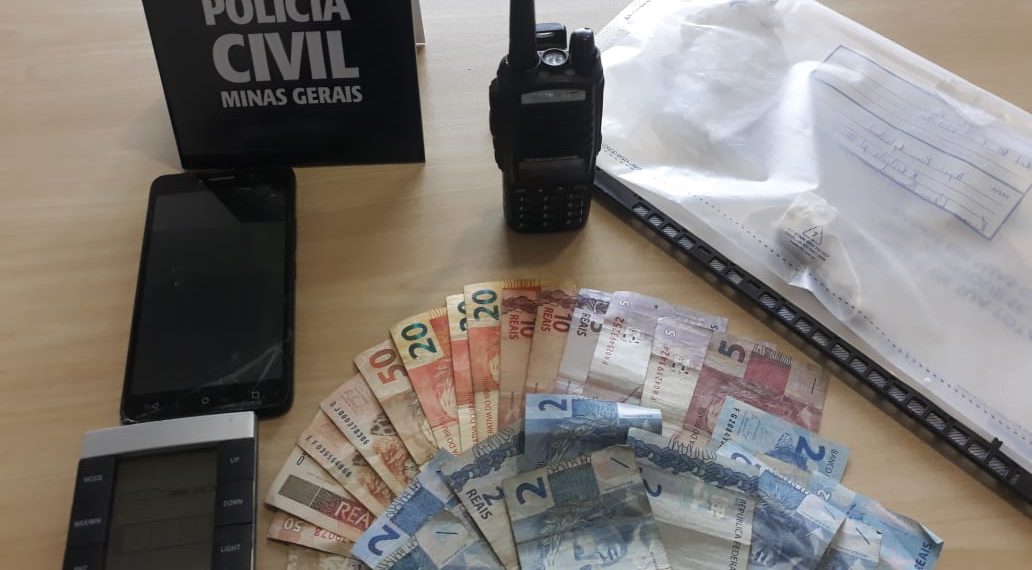 Polícia Civil de Poços prende suspeitos de envolvimento com o tráfico de drogas