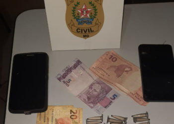 PCMG prende suspeito de tráfico e apreende drogas em Paraguaçu