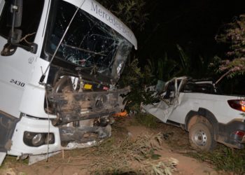 Acidente registrado na MG-455 deixa dois mortos