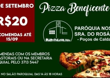 Paróquia Nossa Senhora do Rosário tem pizza beneficente