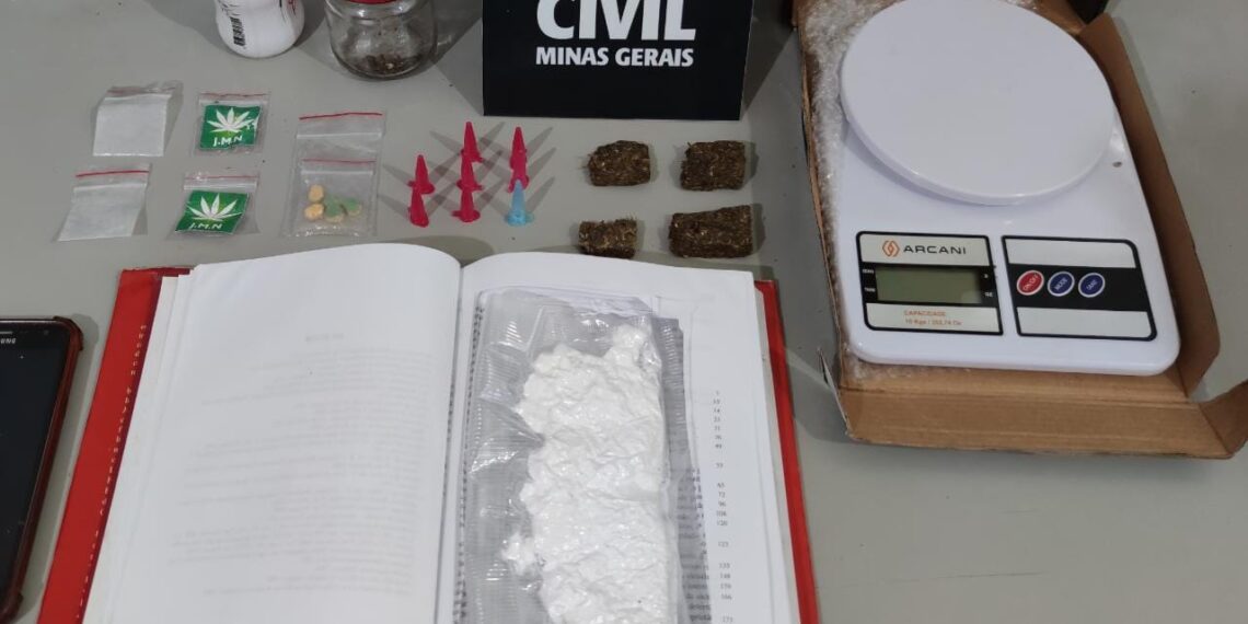 Polícia Civil prende mulher em flagrante por tráfico de drogas