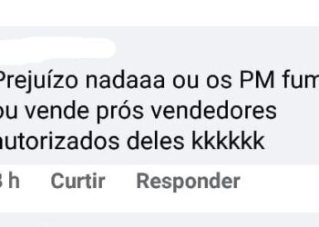 Mulher é presa após comentário calunioso contra a PM em rede social