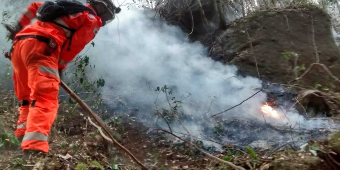 Incêndio na Serra do Caracol já dura três dias
