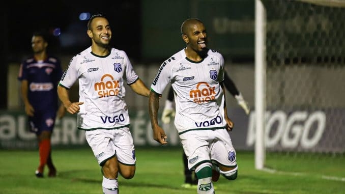 Caldense vence o Bahia de Feira e entra na zona de classificação