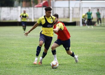Caldense treina no Ronaldão de olho em reabilitação contra o Villa Nova