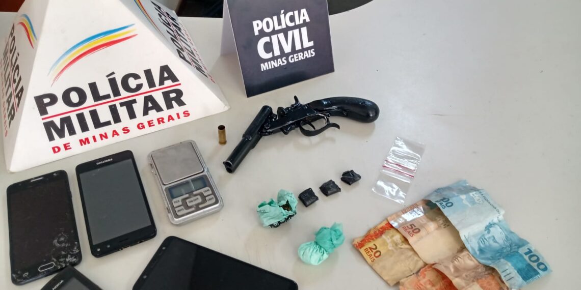 Ação conjunta resulta na prisão de um suspeito de tráfico em Botelhos