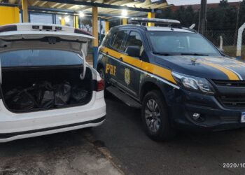 PRF de Poços apreende produtos de origem estrangeira avaliados em R$ 80 mil