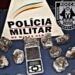 PM apreende menor e 17 tabletes de maconha na Vila Rica