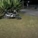 Motociclista fica gravemente ferido após colidir com cavalo na pista