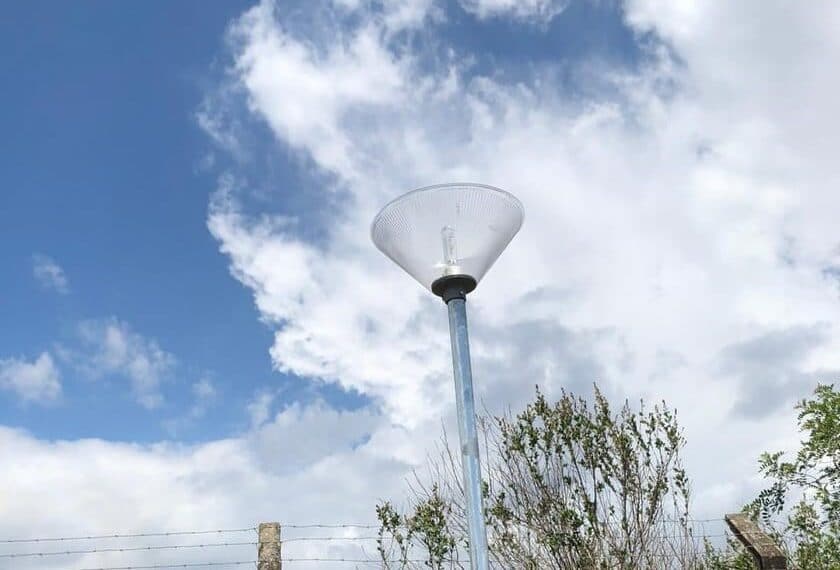 DME registra ações de vandalismo em iluminação pública na zona sul