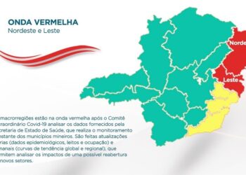 Nordeste e Leste de Minas regridem para Onda Vermelha