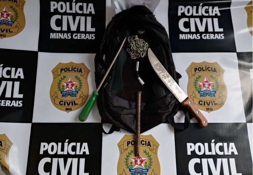 Dupla suspeita de roubos a residência em Poços é presa pela Polícia Civil