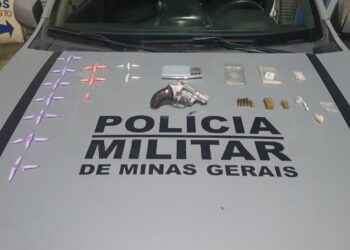 Homem é preso com arma e drogas em Poços de Caldas
