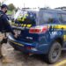 Passageiro foragido por tráfico de drogas é preso pela PRF