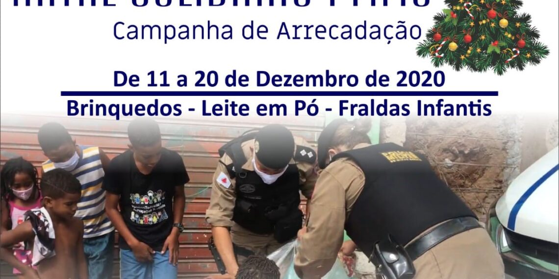NATAL SOLIDÁRIO | Polícia Militar arrecada doações