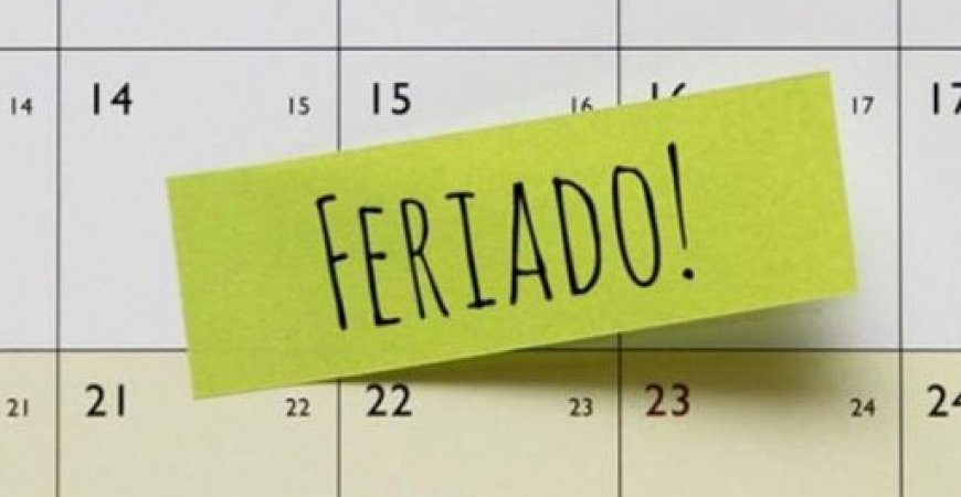 2021 terá 3 feriados prolongados
