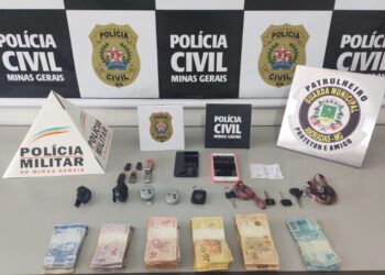 Trio suspeito de tráfico de drogas é preso em operação em Andradas