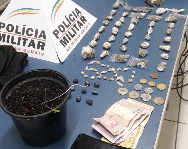 Homem é preso por tráfico de drogas no Country Club