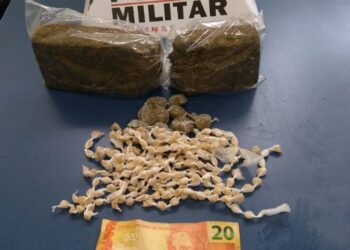 PM dá prejuízo ao tráfico de drogas durante operação no “Bang”